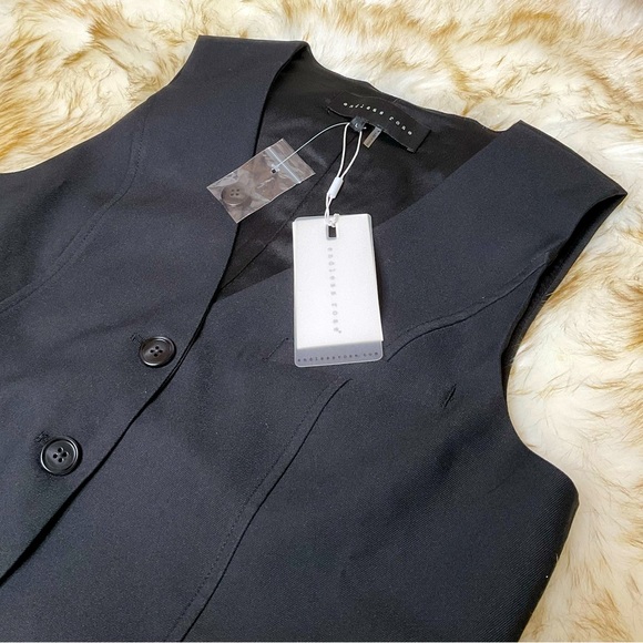 Endless Rose Black Vest - Size Large - Picture 4 of 8